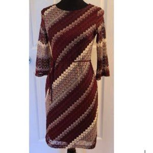 NWT Sandra Darren Crochet Dress, size 8P